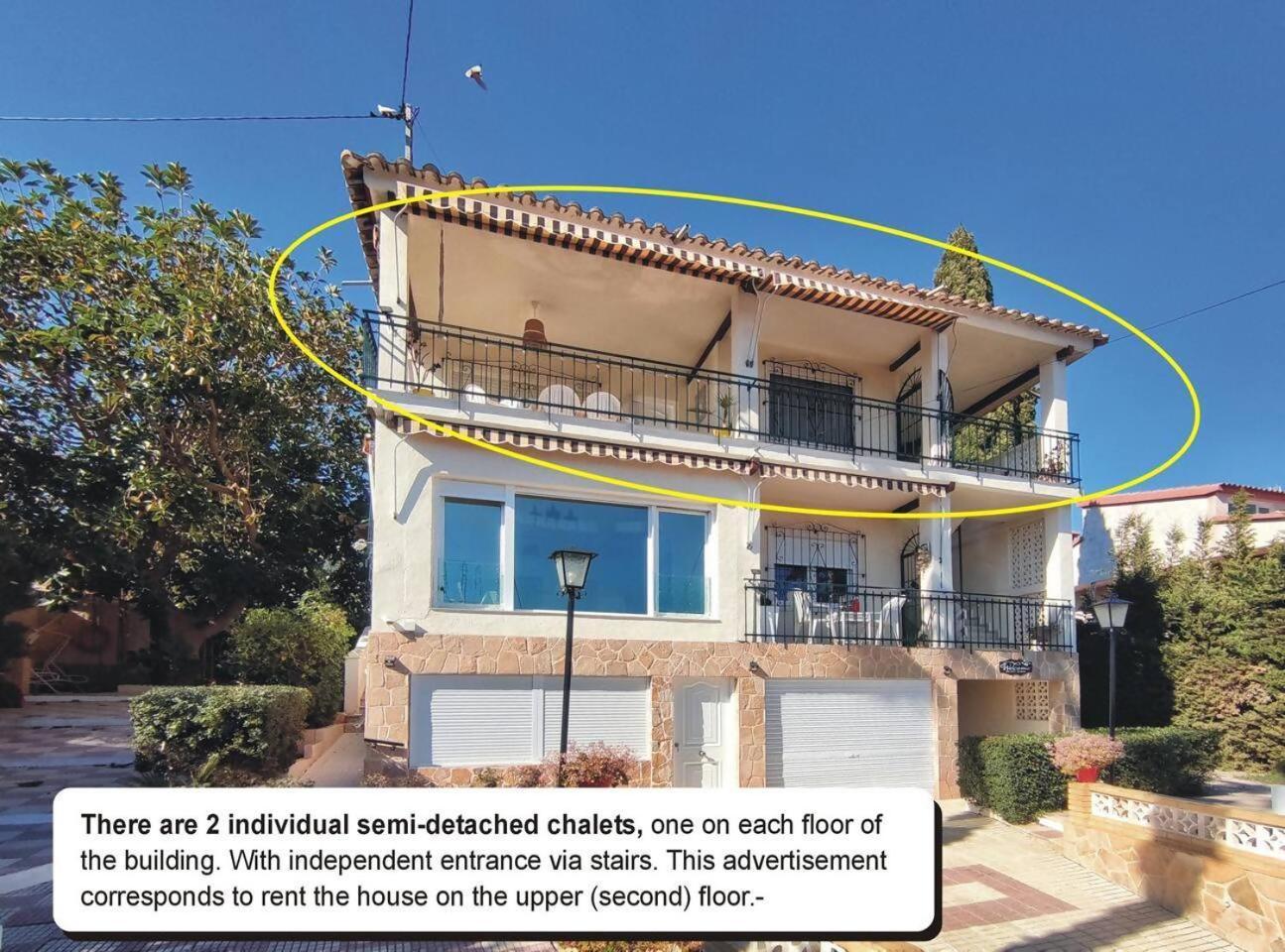 Casona Del Mar Terraza Y Vistas Al Mediterraneo 坎佩略 外观 照片