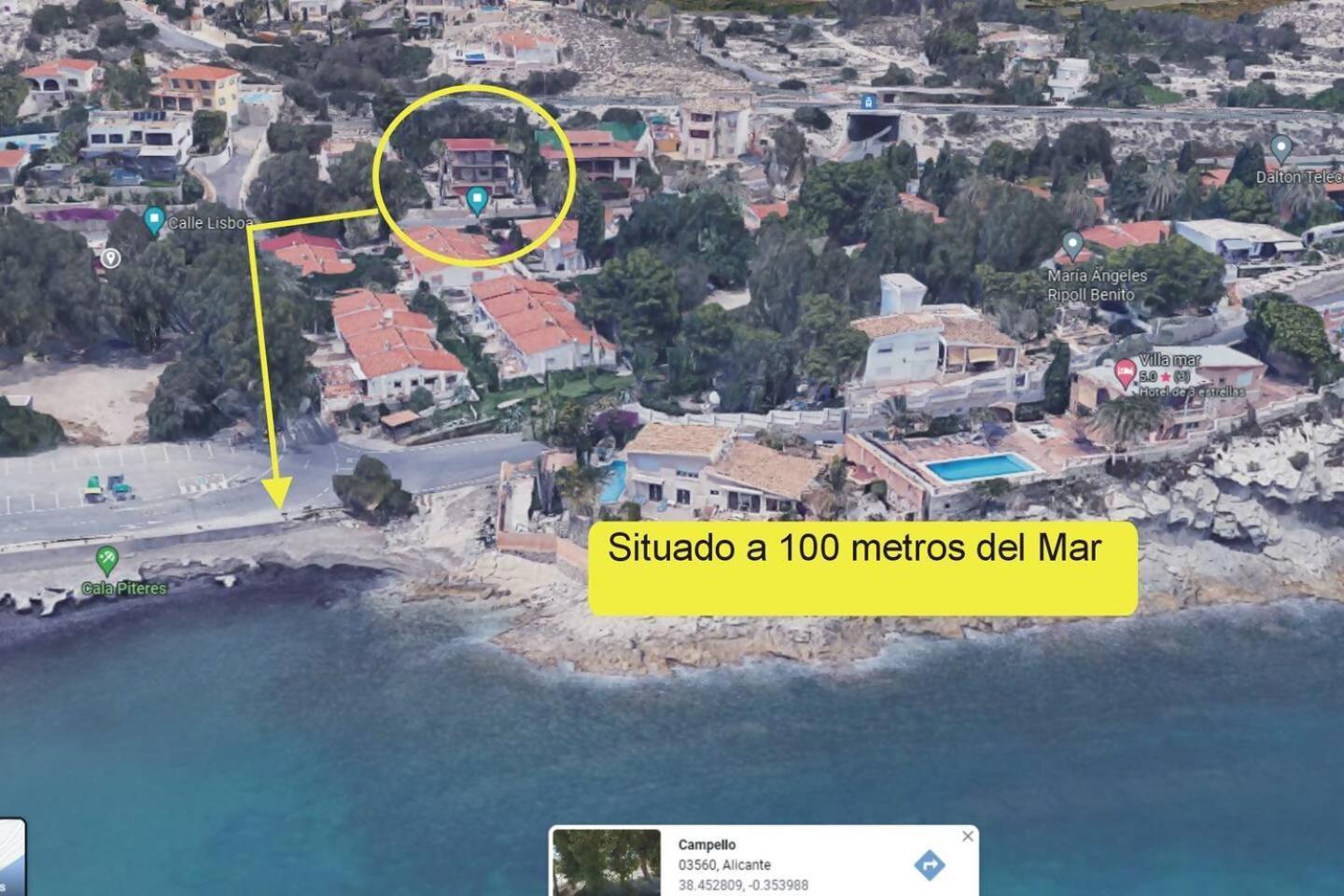 Casona Del Mar Terraza Y Vistas Al Mediterraneo 坎佩略 外观 照片